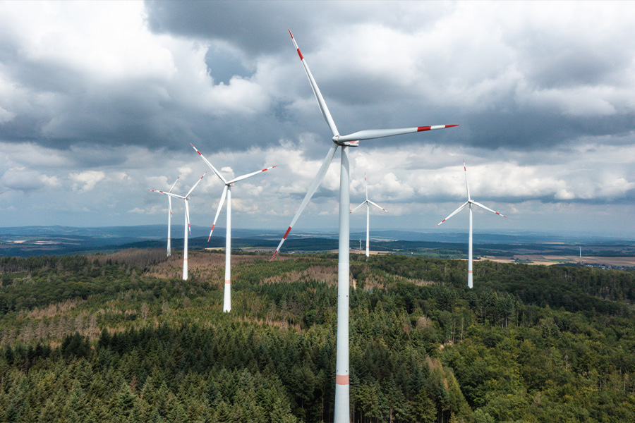 Windenergieanlagen in Hessen